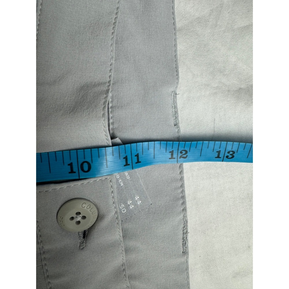 Columbia PFG Men's Gray Water Repellent Outdoor Cargo Pants Size 34x32 fishing - Picture 9 of 16